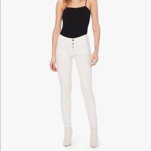 NWT MOTHER The Pixie Taste The Rainbow jeans 29